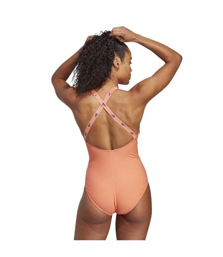 Maillot De Bain 1 Pièce Femme Corail Bleu Marine Adidas