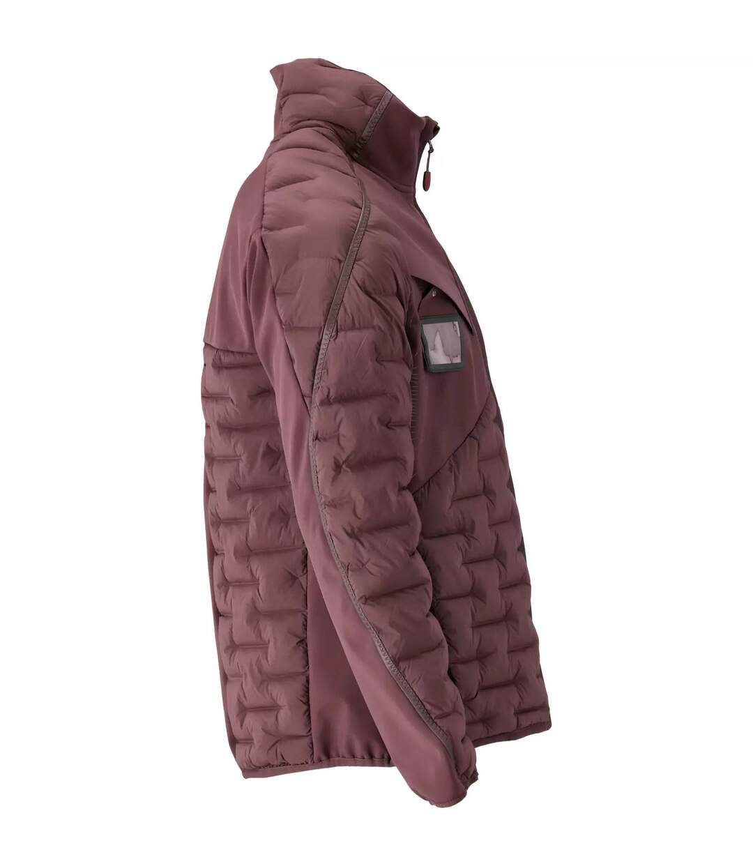 Mens Customised Quilted Jacket Bordeaux Mascot-4