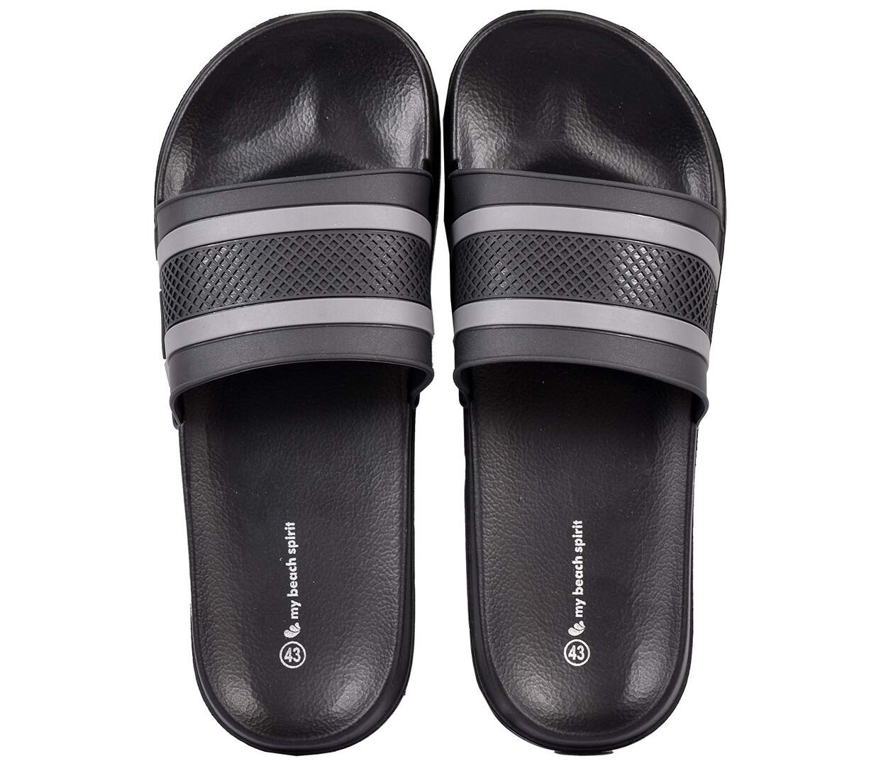 Claquette Sandale Piscine EVA MBS02047 NOIR-3