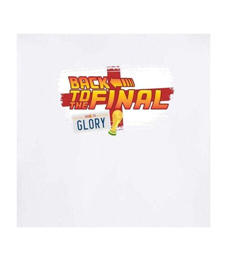 T-shirt Back To The Final Homme Blanc AWD