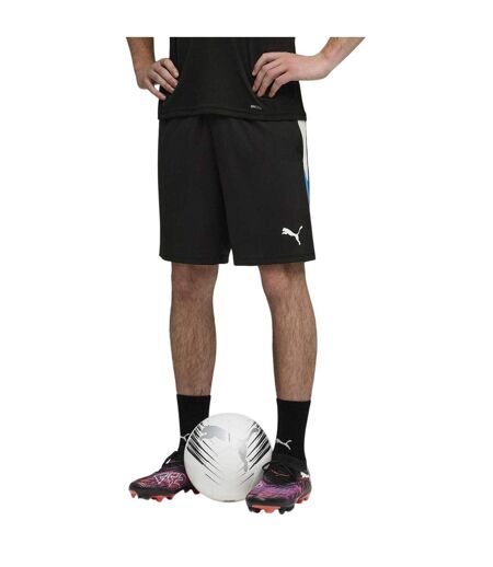 Mens Individualliga Football Shorts Black White Puma