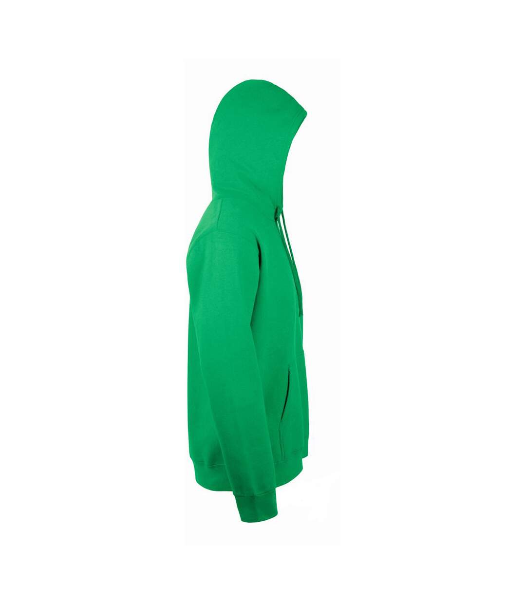 Sweat à capuche snake unisexe vert SOLS