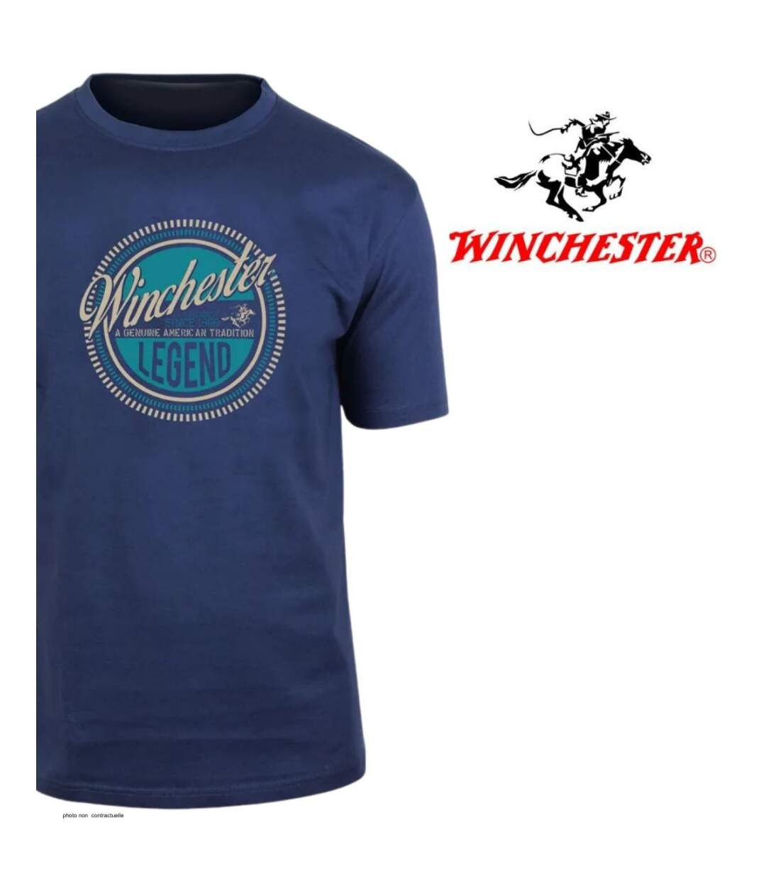 Tee-shirt SILVAN2 Winchester – Le haut à manches courtes en coton jersey pour un confort respirant au quotidien-4
