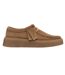 Womens/ladies Torview Suede Shoes Dark Sand Clarks-1