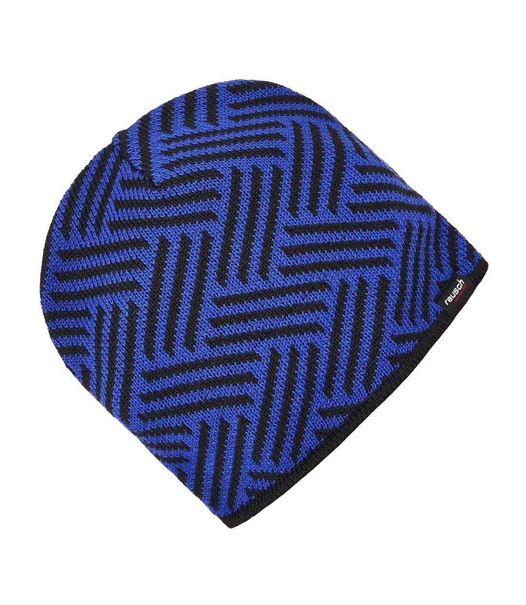 Bonnet Motif/style Zig-zag Adulte Bleu Reusch-2