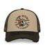 Casquette trucker filet effet usé avec print Crew Catlifornia Vondutch-2