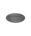Lot de 6 Assiettes Plates Bohemia Zèbre 26cm Noir-2