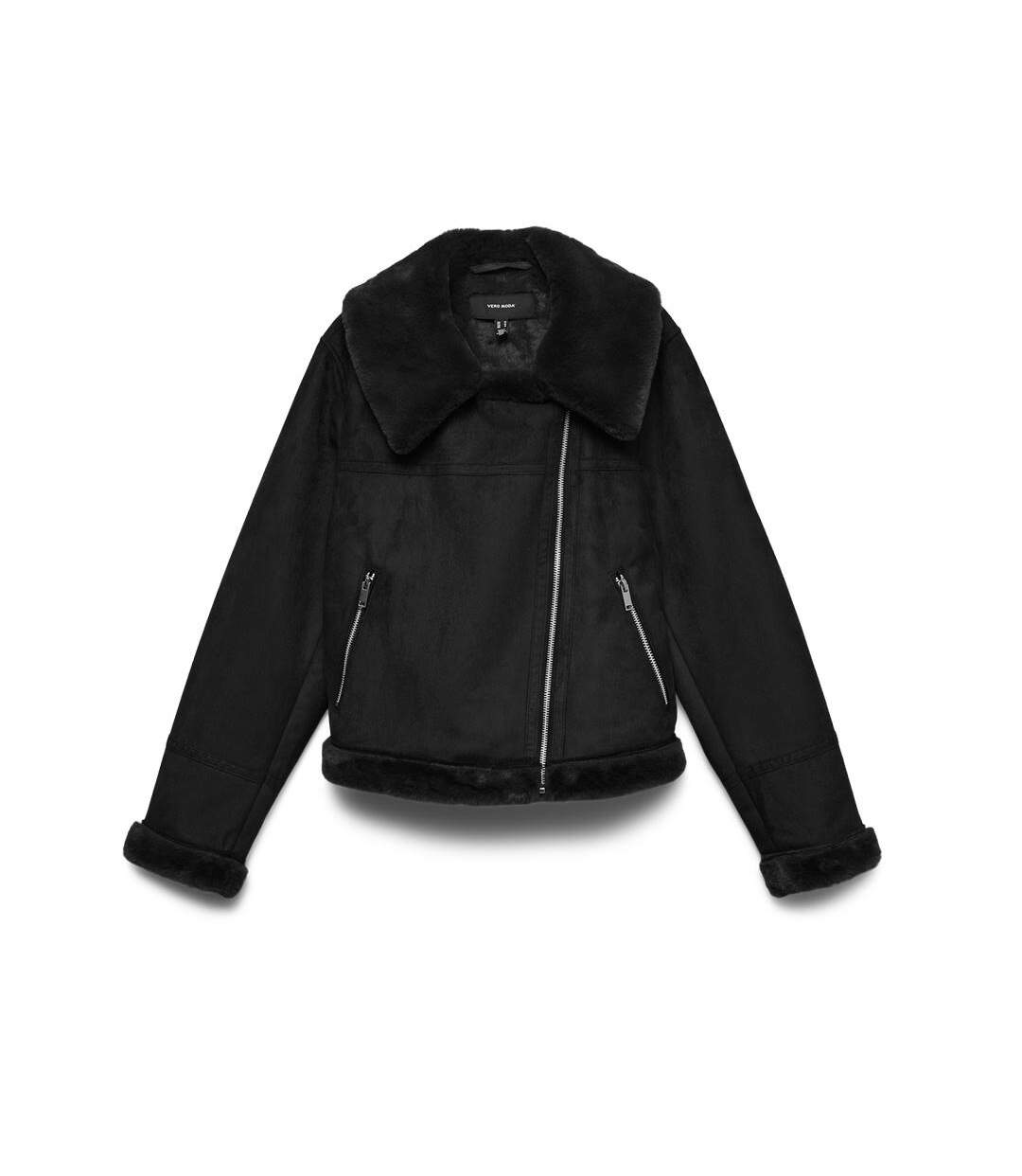 Veste noir femme vero moda peggy-2