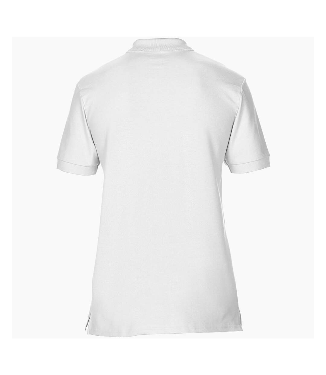 Polo de sport homme blanc Gildan