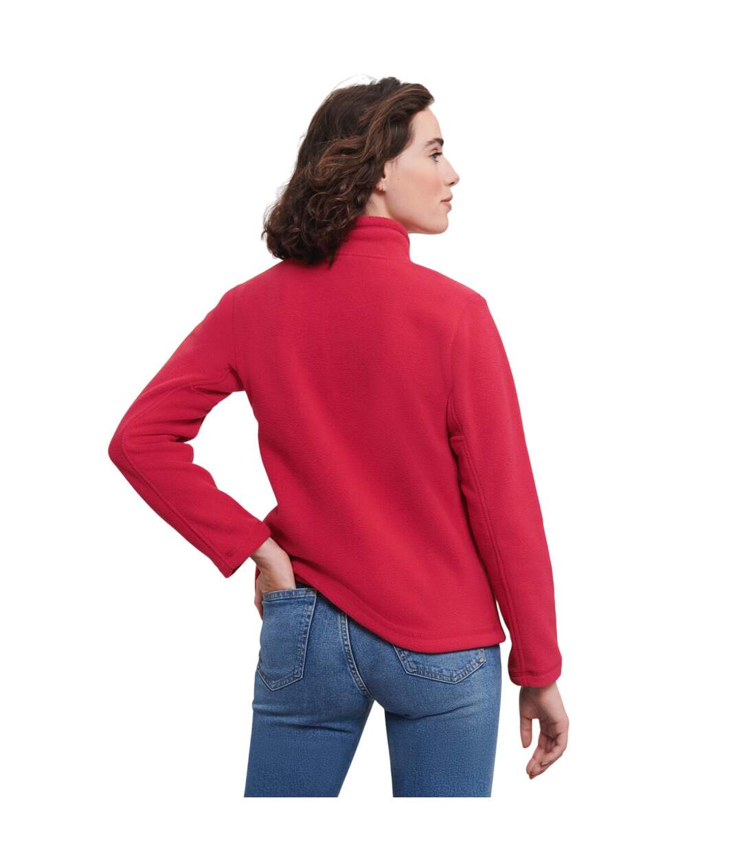 Veste Polaire Extérieur Femme Rouge Classique Russell-3