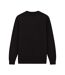 Mens Embroidered Logo Sweatshirt Jet Black Lyle & Scott-2