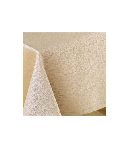 Nappe Jacquard Déco Debbie 140x240cm Or