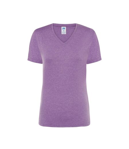 T-shirt Comfort Femme Lavande Chiné JHK