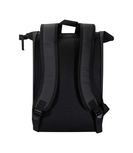 Sac À Dos Motif Haut À Rouler Resi Plus Taille Unique Noir Uni Floso