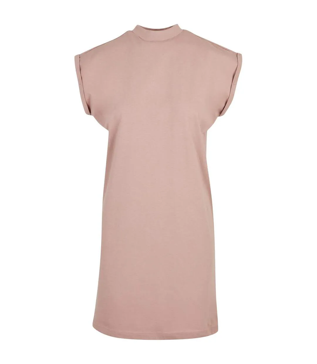 Robe Décontractée Femme Rose Pâle Build Your Brand-1