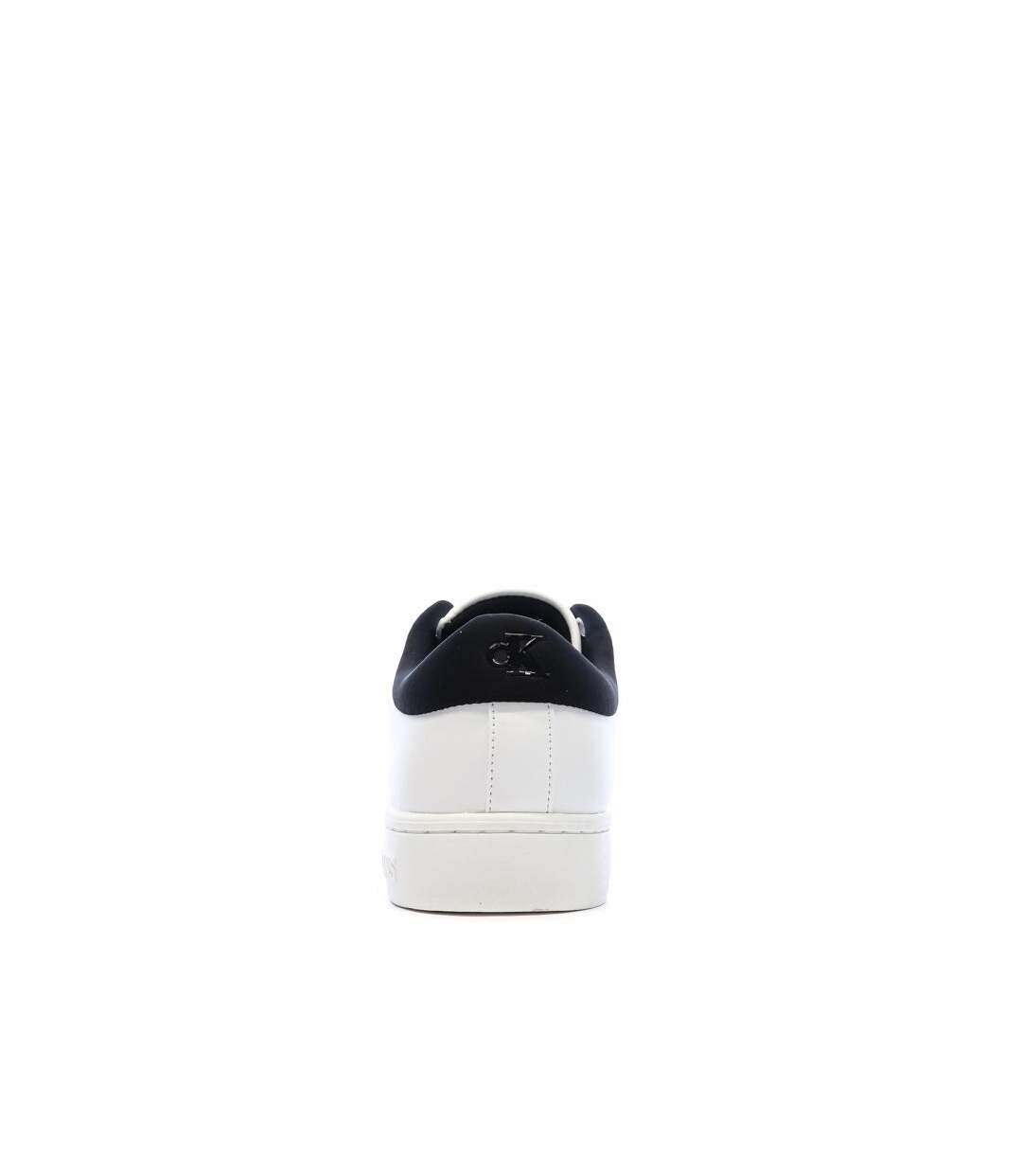 Baskets blanches homme calvin klein jeans classic cupsole-3