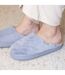 Isotoner Chaussons Mules femme semelle bloup confort-2