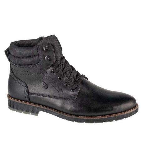 Bottines Style Logo Homme Noir Rieker