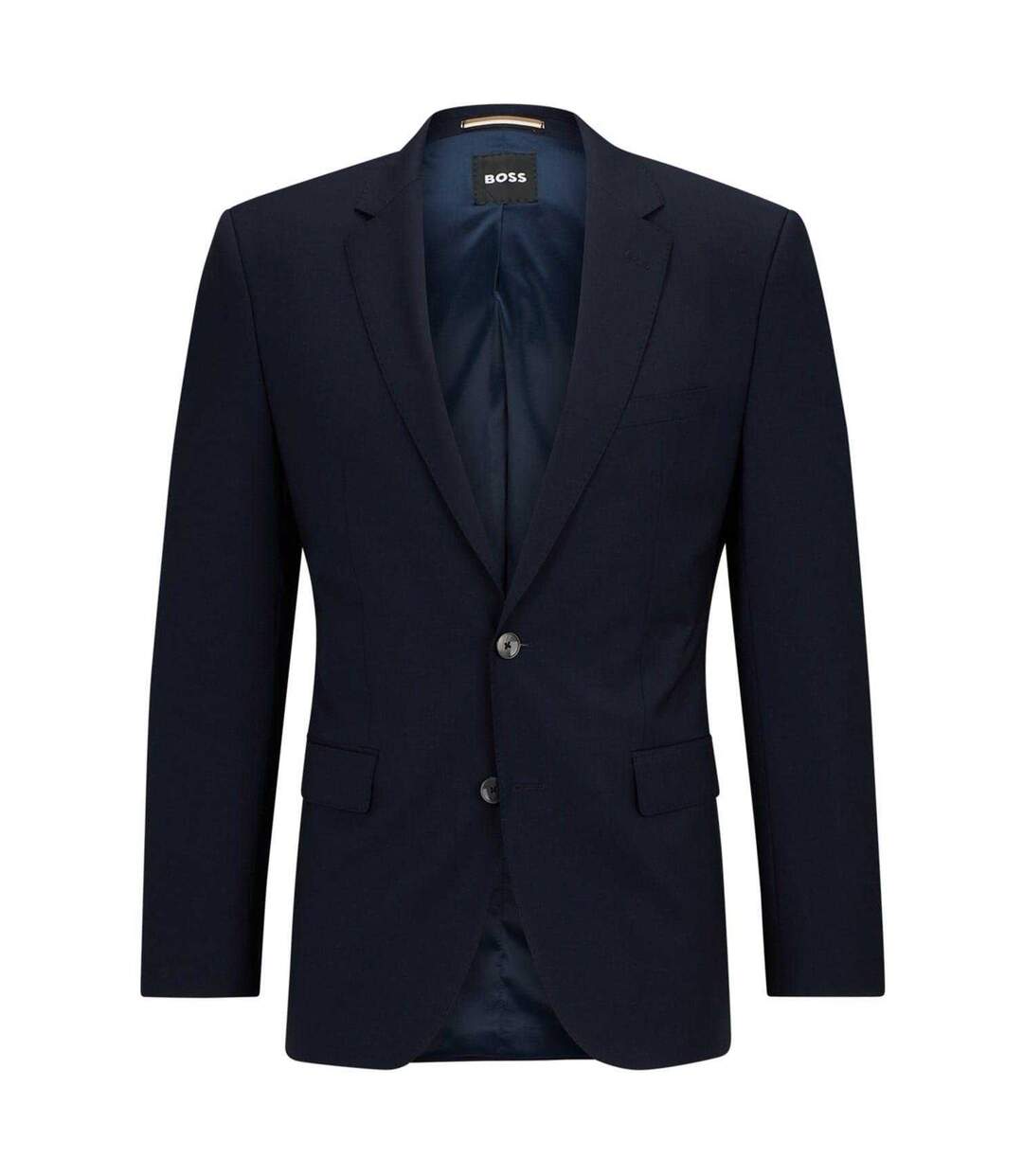 Veste De Costume Jasper Homme Bleu Foncé Boss-2
