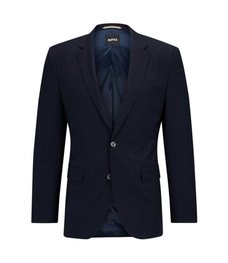 Veste De Costume Jasper Homme Bleu Foncé Boss