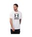 T-shirt Motif/style Imprimé Au Dos Gl Foundation Homme Blanc Under Armour-1