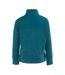 Womens/ladies Half Zip Sweatshirt Green LA Gear-2