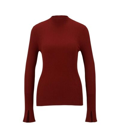 Womens/ladies Sotelline Sweater Top Red Hugo