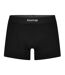 Pack Of 2  Mens Logo Boxer Shorts  Black Firetrap-3