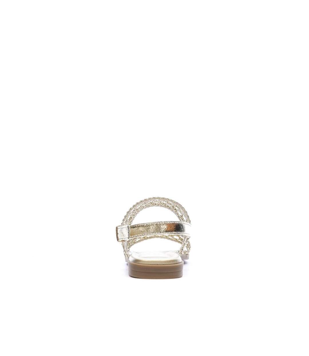 Sandales doré femme xti plomb-3