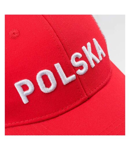 Casquette De Baseball Cappy Adulte Rouge Blanc Huari
