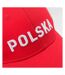 Casquette De Baseball Cappy Adulte Rouge Blanc Huari-4