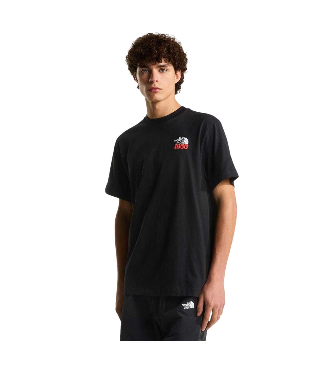 Mens 1966 Graphic Print Oversized T-shirt Black The North Face-4