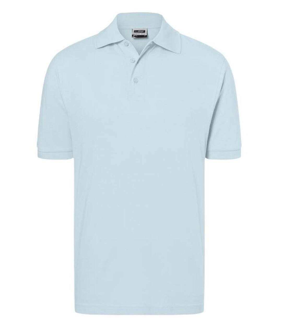 Polo manches courtes - Homme - JN070C - bleu clair-1