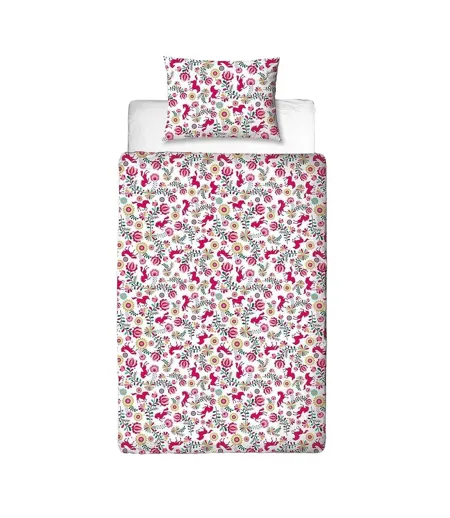Fiesta Reversible Duvet Set Pink Multicoloured Spirit