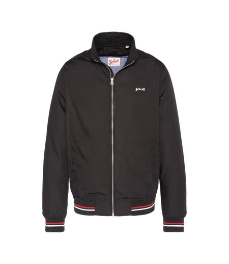 Veste noire homme schott stardusts