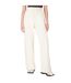 Womens/ladies Wide Leg Trousers Lily White Sweaty Betty-1