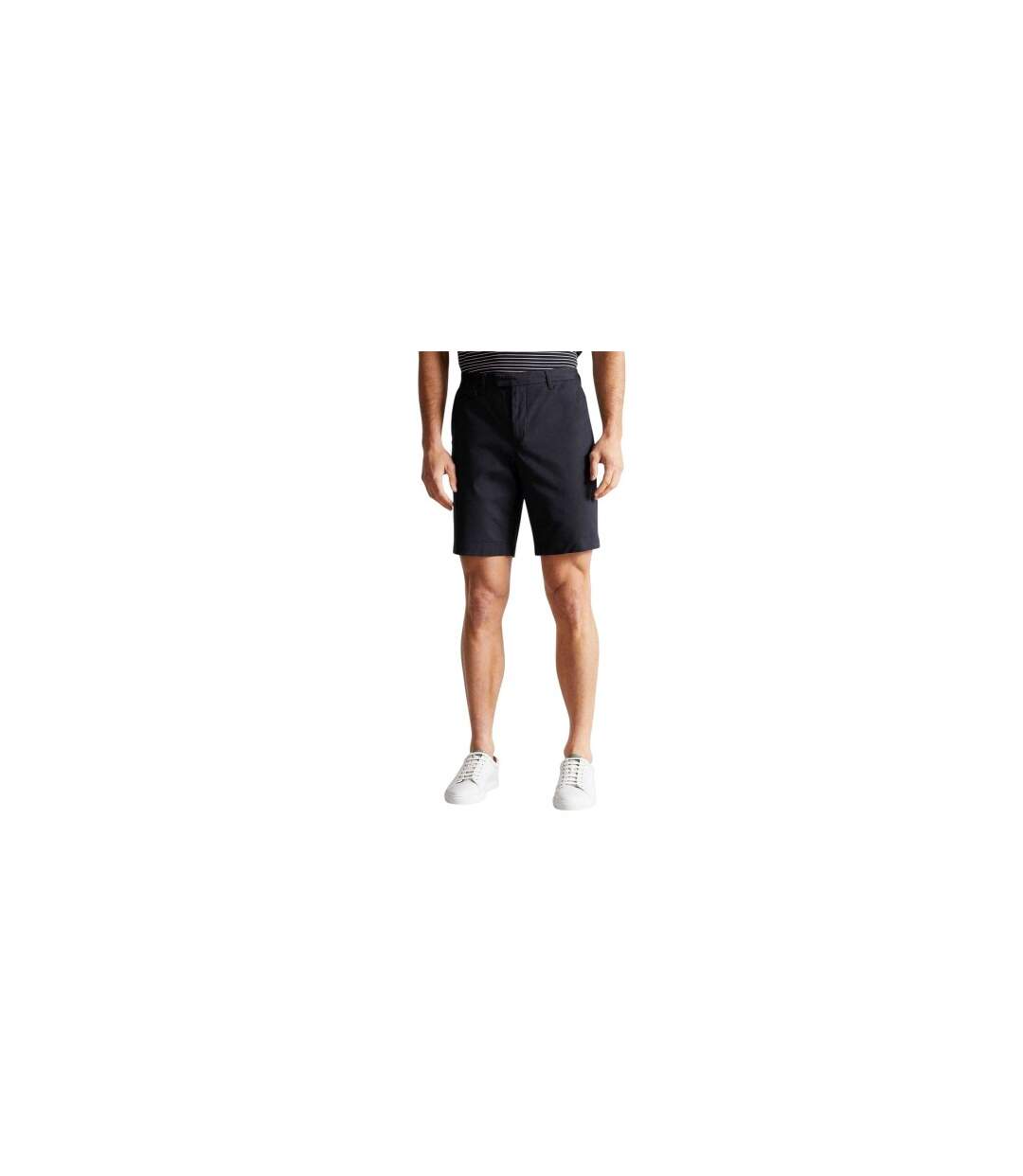Mens Chino Shorts Dark Navy Ted Baker-1