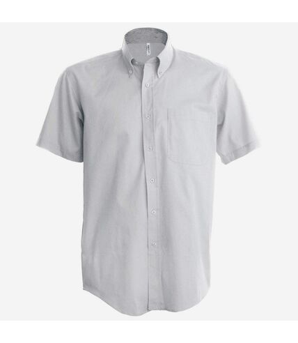 Kariban Mens Short Sleeve Easy Care Oxford Shirt (White) - UTRW721