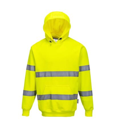 Portwest Mens Hi-Vis Hoodie (Yellow) - UTPW348