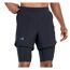 Short Noir/Gris Homme Under Armour Launch - L-1