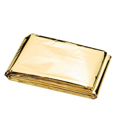 Frederik 2 Function Emergency Blanket One Size Gold Silver Bullet