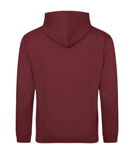 Sweat à capuche college adulte rouge piment Awdis Awdis