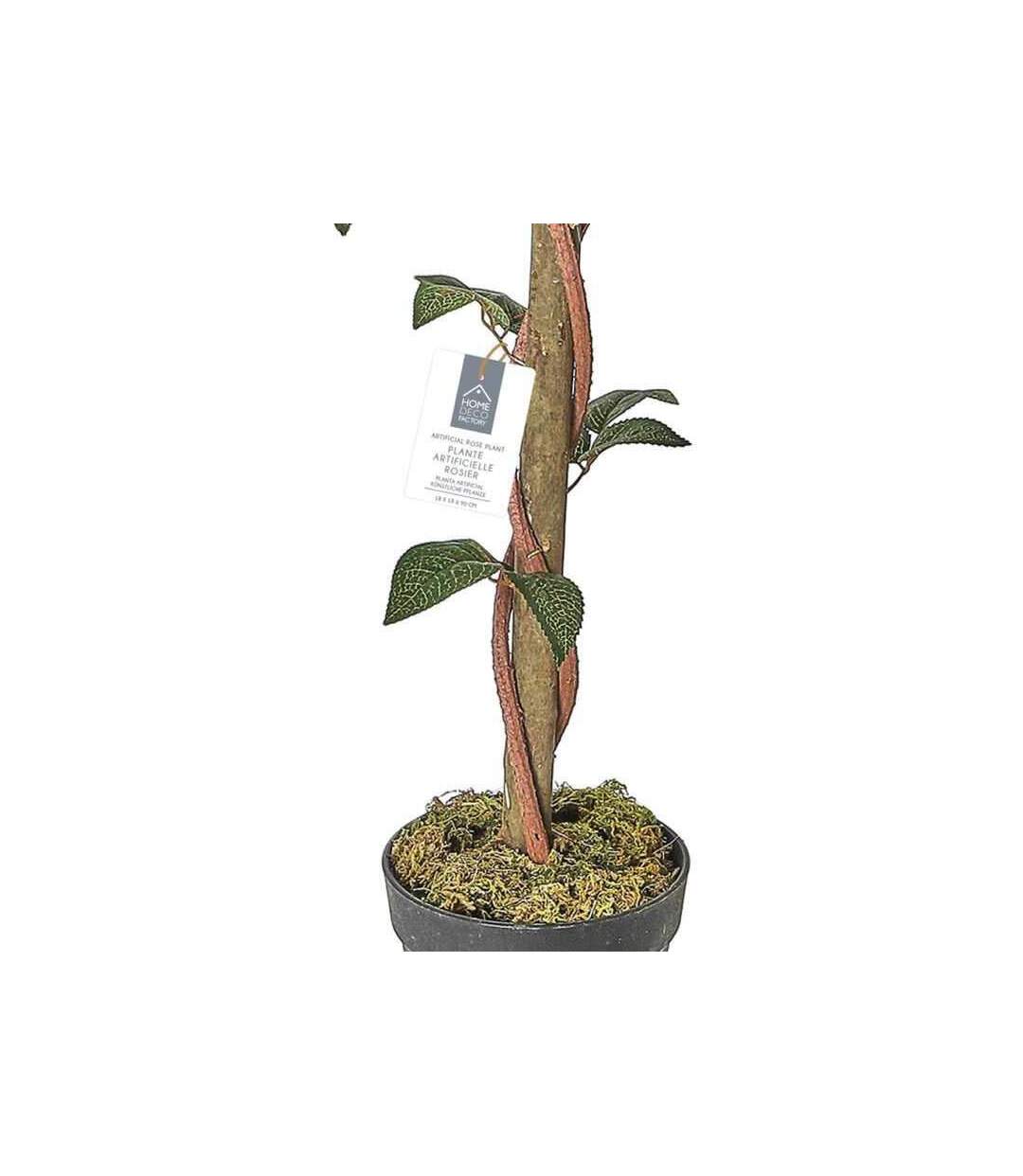 Rosier artificiel en pot 90 cm-3