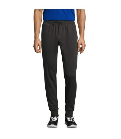 SOLS Mens Jake Slim Fit Jogging Bottoms (Charcoal Marl) - UTPC2909