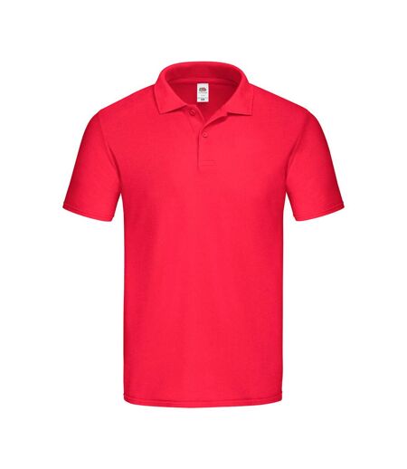 Polo Original Adulte Rouge Fruit Of The Loom
