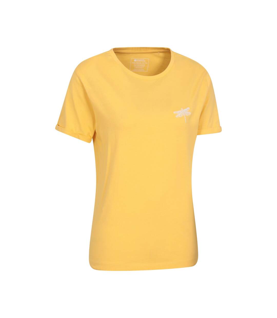 T-shirt femme jaune pâle Mountain Warehouse