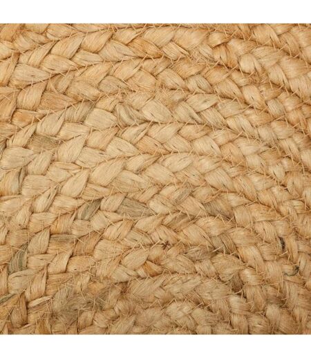Tapis en Jute Ajouré 120cm Beige