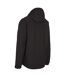 Mens marlon soft shell jacket black Trespass-2