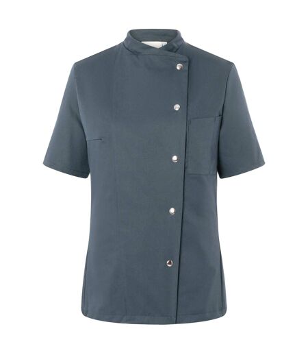 Womens/ladies Greta Chef Jacket Anthracite Karlowsky