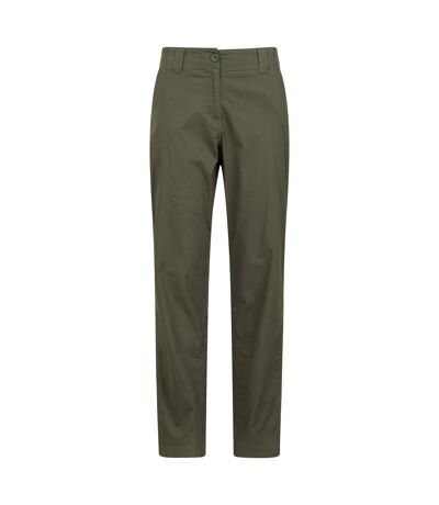 Mountain Warehouse Womens/Ladies Coastal Stretch Regular Pants (Khaki Green) - UTMW843